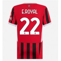 AC Milan Emerson Royal #22 Hjemmedrakt Dame 2024-25 Kortermet